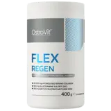 OstroVit Flex Regen Collagen + Glucosamine, Chondroitin, MSM, Hyaluronic Acid Комплексна Формула за Здрави Кости, Сухожилия, Хрущяли и Връзки - 400 грама, 20 дози