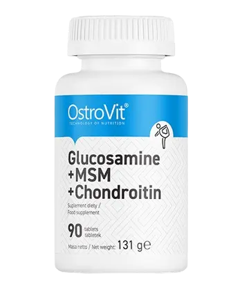 OstroVit Glucosamine + MSM + Chondroitin Глюкозамин, Хондроитин и MSM Метилсулфонилметан
