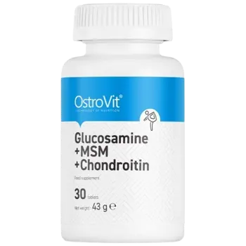 OstroVit Glucosamine + MSM + Chondroitin Глюкозамин, Хондроитин и MSM Метилсулфонилметан