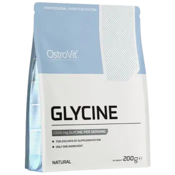 OstroVit Glycine Powder Глицин на Прах - 200 грама, 200 дози