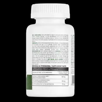 OstroVit Green Coffee Зелено Кафе - 90 таблетки, 90 дози