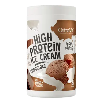 OstroVit High Protein Ice Cream 52% Protein Протеинов Сладолед - 400 грама, 8 дози