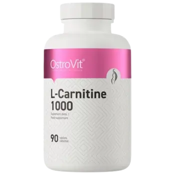 OstroVit L-Carnitine 1000 мг L-Карнитин Тартрат - 90 таблетки, 90 дози