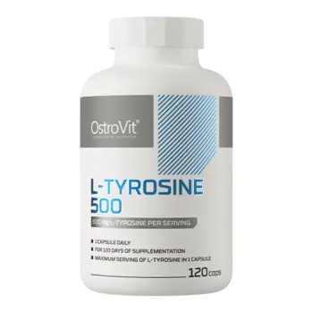 OstroVit L-Tyrosine 500 мг Тирозин - 120 капсули, 120 дози