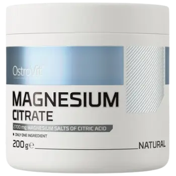 OstroVit Magnesium Citrate Powder Магнезиев Цитрат на Прах - 200 грама, 74 дози