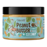 OstroVit Peanut Butter + Coconut Butter  Фъстъчено Масло + Кокосово Масло - 500 грама, 50 дози