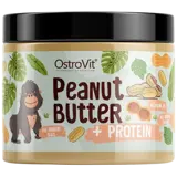 OstroVit Peanut Butter + Protein Фъстъчено Масло + Добавен Протеин - 500 грама