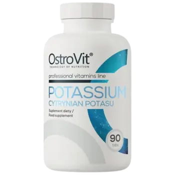 OstroVit Potassium Citrate 350 мг Калиев Цитрат - 90 таблетки, 30 дози