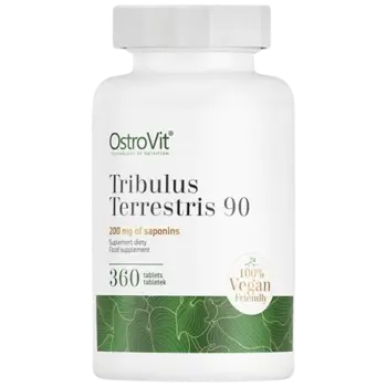 OstroVit Tribulus Terrestris 90 Трибулус 90% Сапонини - 360 веге таблетки, 360 дози