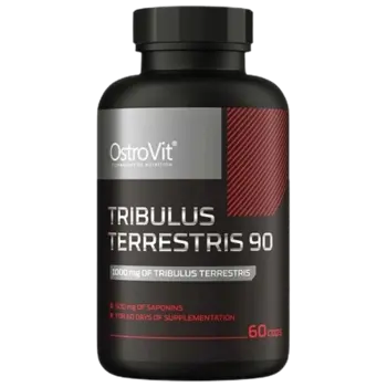 OstroVit Tribulus Terrestris 90 Трибулус 90% Сапунини - 60 капсули, 60 дози