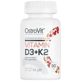 Ostrovit Vitamin D3 2000 IU + K2 100 мкг - 90 таблетки, 90 дози