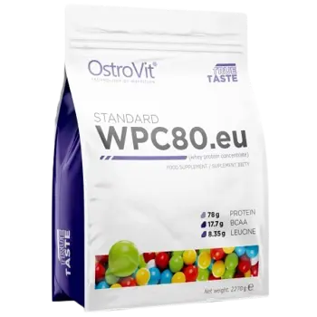OstroVit Whey Protein Concentrate Суроватъчен Протеин Концентрат 80% 2270 грама, 75 Дози
