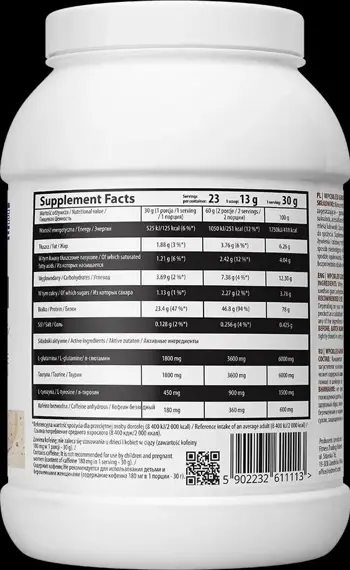 OstroVit WPC80.eu Good Morning Protein Суроватъчен Протеин Концентрат - 700 грама, 23 дози