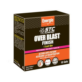 STC Nutrition OVER BLAST® FINISH – LAST KM Енергиен гел за последните километри