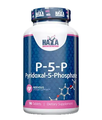 HAYA LABS P-5-P 40mg. / 90 Tabs. За подкрепа на нервната система