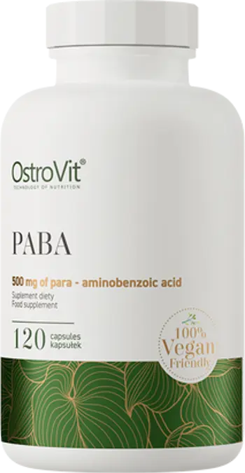 OstroVit PABA 500 mg Парааминобензоена киселина - 120 капсули