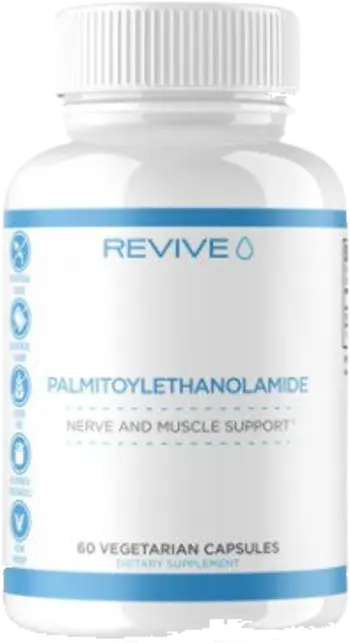Revive Palmitoylethanolamide 300 mg Подкрепа за нервната система и мускулите х 60 капсули