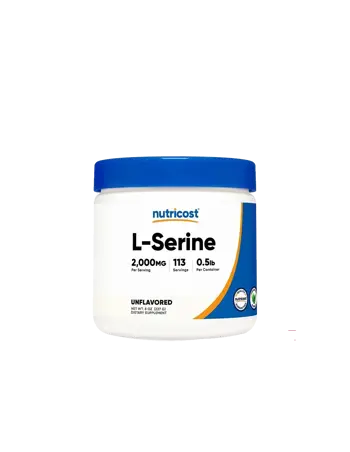 Nutricost L-Serine В подкрепа на паметта и концентрацията 227 g прах