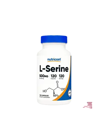 Nutricost L-Serine Памет и концентрация - Л-Серин х 120 капсули