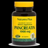Natures Plus Pancreatin 1000 mg Храносмилателни ензими х 60 таблетки