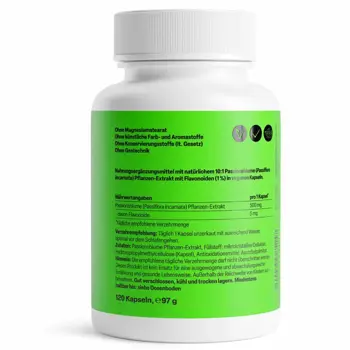 ZEINpharma Пасифлора (Passion Flower) 500 mg За спокоен сън и намаляване на стреса х 120 капсули