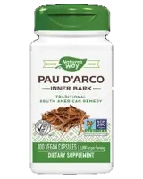 Nature's Way Pau d'Arco 545 mg Екстракт от мравчено дърво - 100 капсули