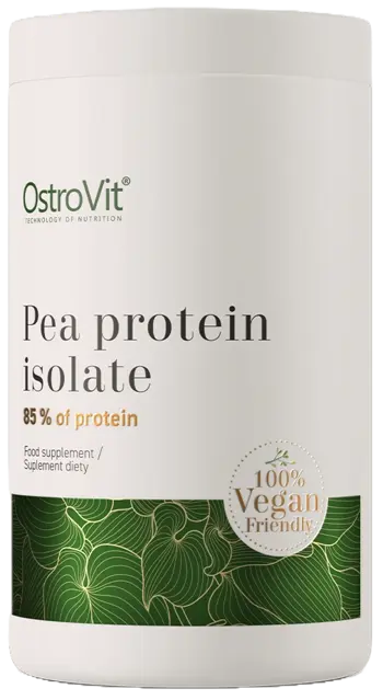 OstroVit Pea Protein Isolate with 85% Protein Грахов Протеин Изолат - 480 грама, 16 дози