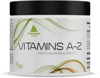 PEAK Vitamins A-Z Мултивитамини и минерали за цялостно здраве х 180 Таблетки