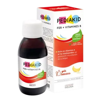 PEDIAKID Fer + Vitamines B Сироп с желязо и витамини B за деца 125 мл