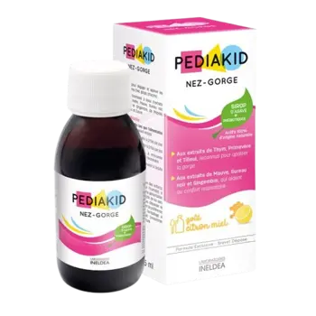 PEDIAKID Nez-Gorge Сироп за нос и гърло 125 мл