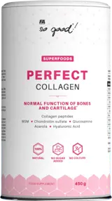 FA Nutrition Perfect Collagen with Glucosamine, Chondroitin, MSM, Hyaluronic Комплексни Формули за Стави- 450 грама, 30 дози