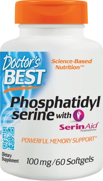 Doctor's Best Phosphatidylserine 100 mg With SerinAid За памет и концентрация