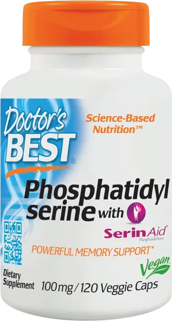Doctor's Best Phosphatidylserine 100 mg With SerinAid За памет и концентрация