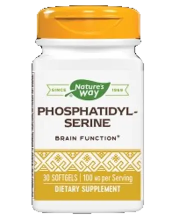 Nature's Way Phosphatidyl-Serine 500 mg За мозъчна функция и памет х 30 капсули