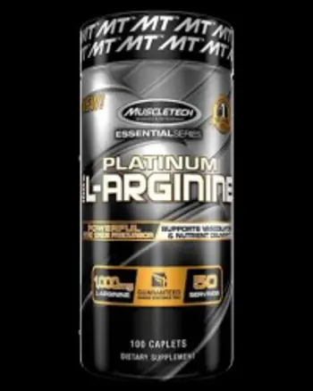 Platinum L-Arginine / Essential Series 100 каплети, 50 Дози