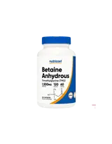 Nutricost Betaine Anhydrous (Trimethylglycine) (TMG) Поддържа нормалните нива на хомоцистеина х 120 капсули