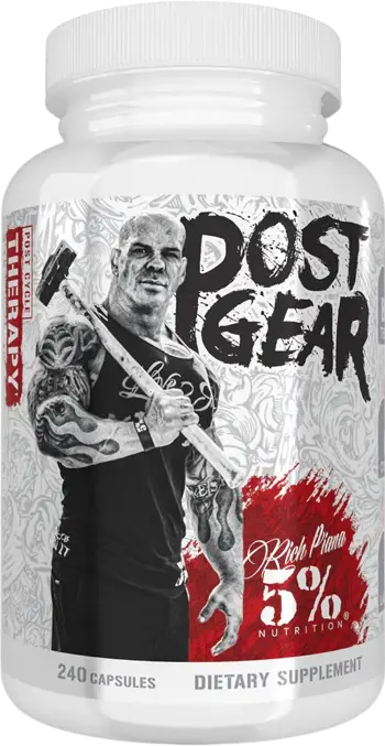Rich Piana 5% Nutrition Post Gear The Complete Post Cycle Therapy - PCT Formula