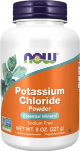 NOW Foods Potassium Chloride Powder Калий на Прах - 227 грама, 324 дози