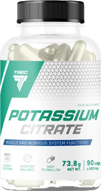 Trec Nutrition Potassium Citrate 233 mg За мускулна и нервна функция