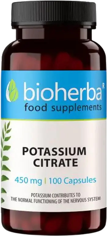 Bioherba Potassium Citrate 260 mg Калиев Цитрат