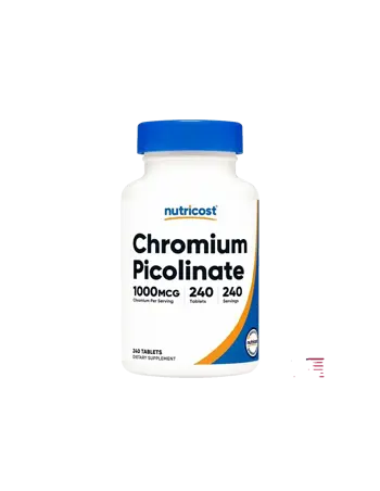 Nutricost Chromium Picolinate 1000 µg Хром пиколинат за потискане на апетита