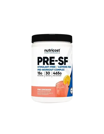 Nutricost PRE-SF Предтренировъчен комплекс с аромат на розова лимонада