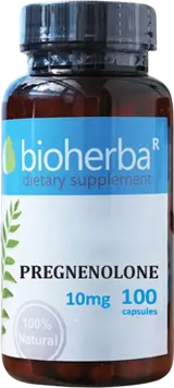 Bioherba Pregnenolone 10 mg Подкрепа за хормоналния баланс х 100 капсули