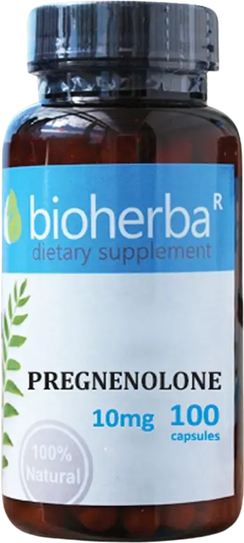 Bioherba Pregnenolone 10 mg Подкрепа за хормоналния баланс х 100 капсули