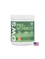 Double Wood Pre-Workout Енергия и издръжливост, плодов пунш, 253 g, 30 дози, прах