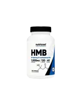 Nutricost HMB (Бета-хидрокси-бета-метилбутират) 500 mg х 120 капсули, 60 дози