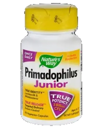 Nature's Way Primadophilus Junior 3 Billion CFU Пробиотик за деца х 90 капсули