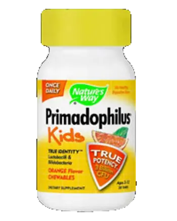 Nature's Way Primadophilus Kids 3 Billion Пробиотик за деца х 30 таблетки