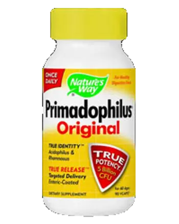 Nature's Way Primadophilus Original 5 Billion Пробиотици за храносмилане х 90 капсули