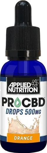 Applied Nutrition Pro CBD Drops 500 мг CBD масло за релакс и възстановяване